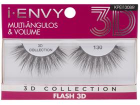 Cílios Postiços Volumosos 3D Inteiro Kiss New York I-Envy Collection Flash 130 Cílios Postiços Volumosos 3D Inteiro Kiss New York I-Envy Collection Flash 130