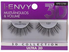 Cílios Postiços Volumosos 3D Inteiro Kiss New York I-Envy Collection Ultra 127 Cílios Postiços Volumosos 3D Inteiro Kiss New York I-Envy Collection Ultra 127