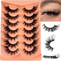 Cílios Postiços YASNAI Cat Eye - Volume 18mm - 7 Pares