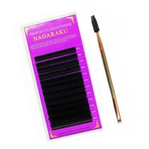 Cílios premium nagaraku 0.15c / 8-14mm + pincel c/ escova