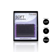 Cílios Soft Premium Fio a Fio Perfect Lashes 6 Linhas 0,07 C 12mm - Volume Natural Cílios Soft Premium Fio a Fio Perfect Lashes 6 Linhas 0,07 C 12mm - Volume Natural