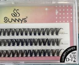 Cílios Tufinho Sunnys 0.10 Luxo Alongamento e Extensão De Cílios Luxury Lashes Cílios Tufinho Sunnys 0.10 Luxo Alongamento e Extensão De Cílios Luxury Lashes