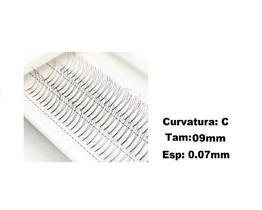 Cilios Yelix Tufos 3D Volume Russo 0.07 - Tam 09mm Cilios Yelix Tufos 3D Volume Russo 0.07 - Tam 09mm