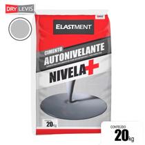 Cimento Autonivelante Nivela+ Revestimento de Alta Resistência 20KG Cinza - DRYLEVIS