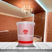 Cimento Aveludado Perolizado Rose Gold 1,6 Kg - Stone Colors