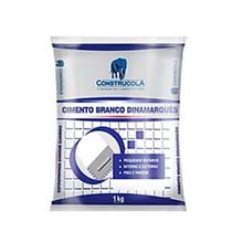 Cimento Branco 1kg - Construcola