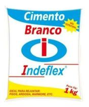 Cimento branco 1kg indeflex