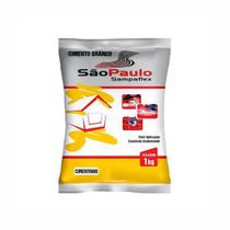 Cimento Branco para Reparo e Acabamento 1Kg Sampaflex