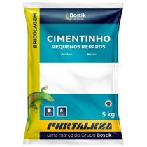 Cimento Cimentinho para Pequenos Reparos Branco 5 Kilos - 00172 - FORTALEZA Cimento Cimentinho para Pequenos Reparos Branco 5 Kilos - 00172 - FORTALEZA