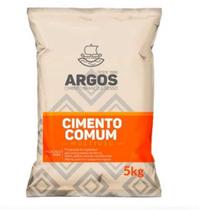 Cimento Cinza Comum Para Reparo E Acabamento 5kg - Argos Cimento Cinza Comum Para Reparo E Acabamento 5kg - Argos