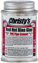 Cimento de PVC Christy's Red Hot Blue Glue 118 mL (4 fl oz)