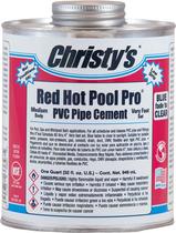 Cimento de PVC Christy's Red Hot Pool Pro 1L (32 fl oz) Cimento de PVC Christy's Red Hot Pool Pro 1L (32 fl oz)