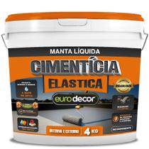 Cimento Elástico 4 Kilo Cinza - 06.01.05.0001 - EURODECOR Cimento Elástico 4 Kilo Cinza - 06.01.05.0001 - EURODECOR