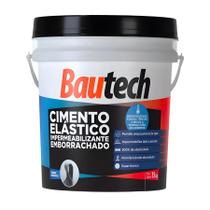 Cimento Elástico Bautech 15kg Branco Manta Líquida Veda Tudo