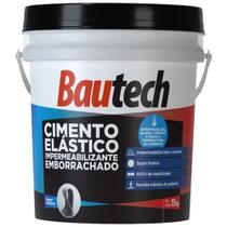 Cimento Elástico Impermeabilizante Emborrachado 15 Kilos - 30015 - BAUTECH