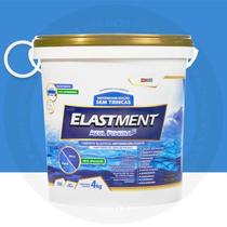 Cimento Elástico Impermeabilizante Laje Elastment 4kg Azul Piscina