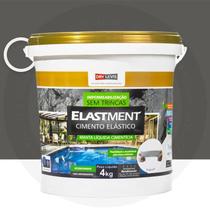Cimento Elástico Impermeabilizante Laje Elastment 4kg Cinza