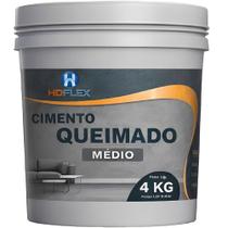 Cimento Queimado 4 Kilo Cinza Médio - 0010031159 - HD FLEX