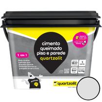 Cimento Queimado 4,5kg Cinza - 0541.00001.0001 - QUARTZOLIT