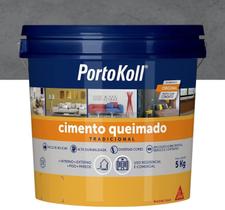 Cimento Queimado 5 KG Acrílico Porto Koll