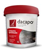 Cimento Queimado Áreas Molhadas e Fachadas Concreto Suave 25kg - DACAPO