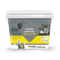 Cimento Queimado Cinza Medio 4,5KG Quartzolit