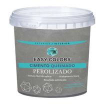 Cimento Queimado Easy Colors Perolizado 3kg -
