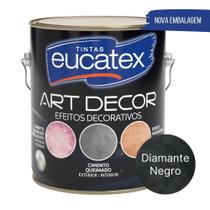 Cimento Queimado Eucatex Efeito Perolizado Diamante Negro 3,7kg Cimento Queimado Eucatex Efeito Perolizado Diamante Negro 3,7kg