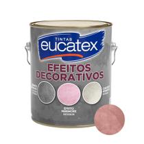 Cimento Queimado Eucatex Efeito Perolizado Rose Gold 3,7kg
