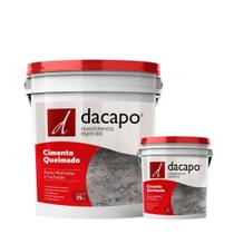 Cimento Queimado Para Fachadas Barbante Dacapo 25kg
