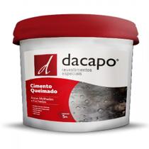 Cimento Queimado Para Fachadas Branco Dacapo 5kg Cimento Queimado Para Fachadas Branco Dacapo 5kg