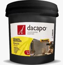 Cimento Queimado Parede Pronto Platina 5Kg Cimento Queimado Parede Pronto Platina 5Kg