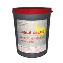 Cimento Queimado Perolizado Bauhaus 1,6 Kg Ônix