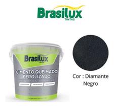 Cimento queimado perolizado diamante negro 3kg brasilux