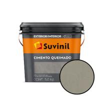 Cimento Queimado Suvinil 5kg - Dia de Chuva Cimento Queimado Suvinil 5kg - Dia de Chuva