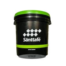 Cimento Queimado textura revestimento interno e externo balde 24kg (14L) SanttaFé