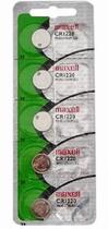 Cinco Baterias Pilha Maxell Cr1220 Bateria Relógio Original