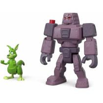 Cinderblock e Mutano Canguru - Teen Titans - Imaginext - Fisher-Price Cinderblock e Mutano Canguru - Teen Titans - Imaginext - Fisher-Price