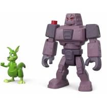 Cinderblock e Mutano Canguru - Teen Titans - Imaginext - Fisher-Price