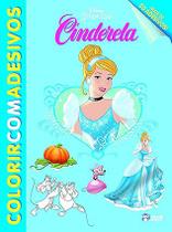 Cinderela - Coleção Disney Colorir com Adesivos - Bicho Esperto Rideel