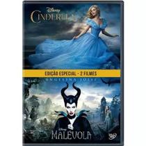 Cinderela + Malévola (2 Discos) DVD