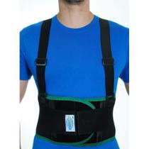 Cinta Abdominal C/ Suspensório Duplo Ajuste Faixa Ergonômica
