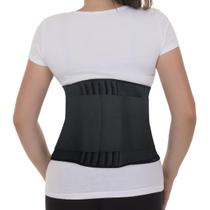 Cinta Abdominal Em Neoprene Com Hastes Flexiveis Preto Tamanho Único - Artipé Cinta Abdominal Em Neoprene Com Hastes Flexiveis Preto Tamanho Único - Artipé