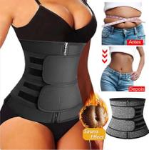 Cinta Abdominal Modeladora E Redutora Exercicios Academia
