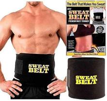 Cinta Abdominal Sweat Belt Térmica Neoprene Unissex Efeito Sauna Treino Musculação Funcional