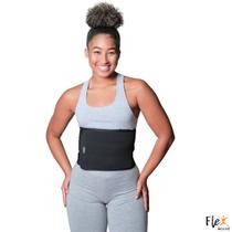 Cinta Abdominal Térmica Redutora de Medidas Neoprene com tiras autocolantes Faixa