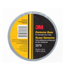 Cinta Adhesiva 3M Grado Contratista Pro Fuerza 3979 Plateada 48 mm x 55 m