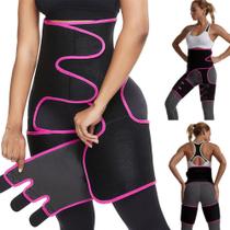 Cinta Ajustável Para Quadril 3 em 1 Flexível Confortável Esportes Academia 819
