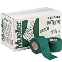 Cinta Atlética MUELLER MTape Rollos Paquete de Equipo 32x1.5cm Verde Cinta Atlética MUELLER MTape Rollos Paquete de Equipo 32x1.5cm Verde