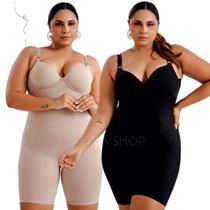 Cinta Body Bory Bori Modelador Modeladora Macaquinho Plus Size Com Bojo Tamanho 48 ao 54 Ref 350842